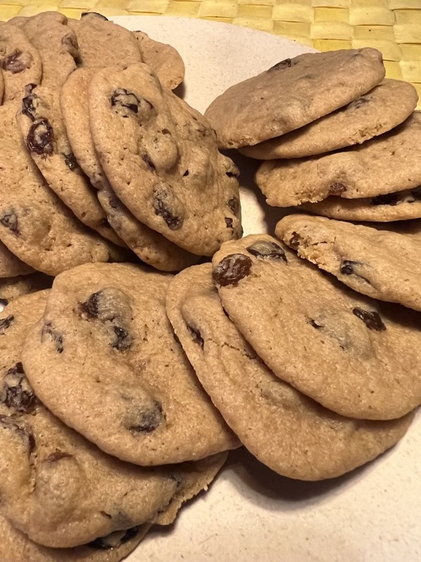 Cookies Rhum-Raisins